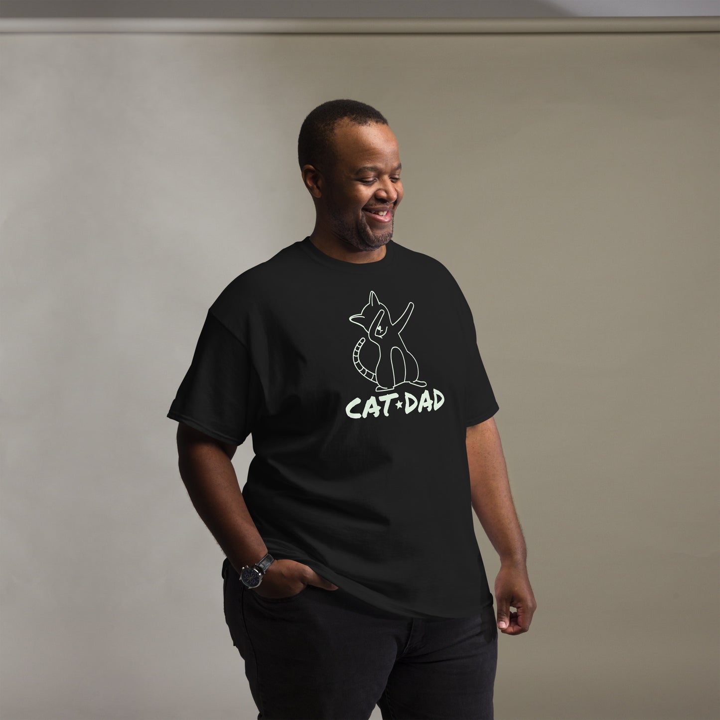 Men's Cat Dad T-shirt