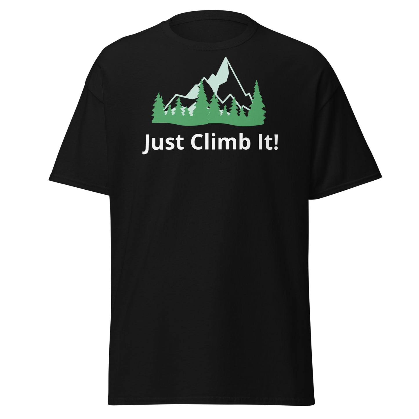 Men's motivational climbing shirt
