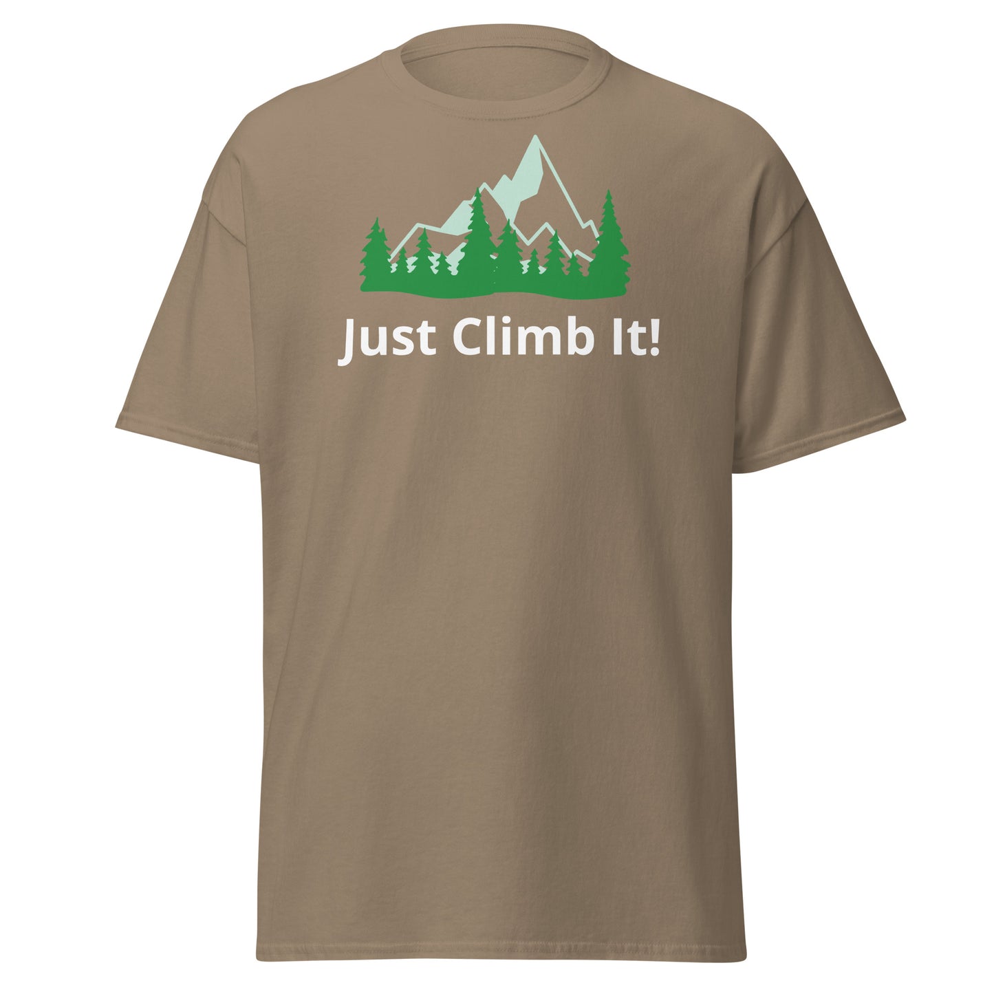 Men's motivational climbing shirt