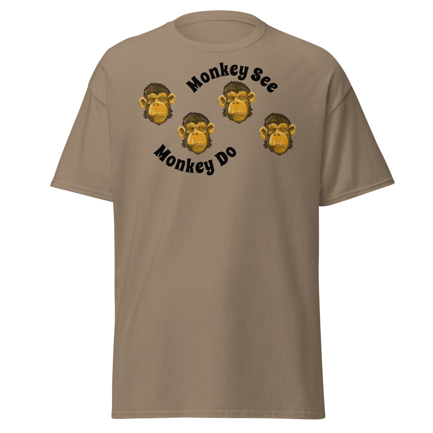 Monkey see monkey do shirt