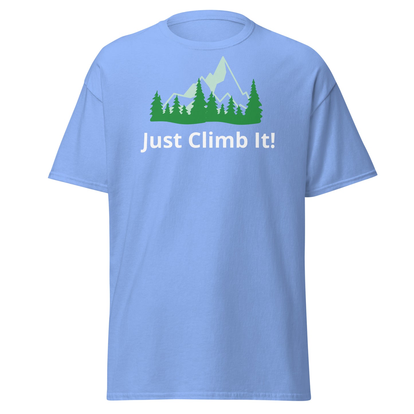 Men's motivational climbing shirt