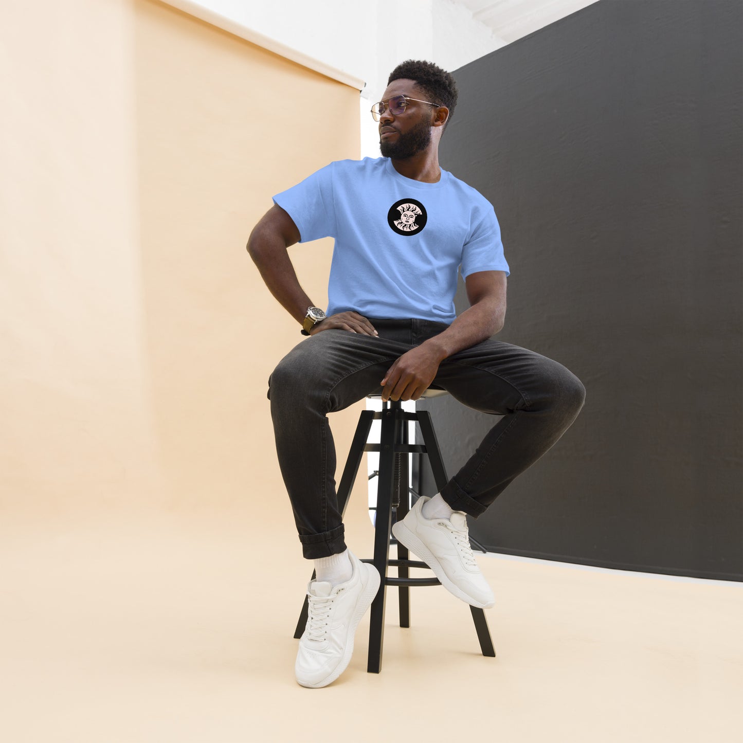 Sun face T-shirt