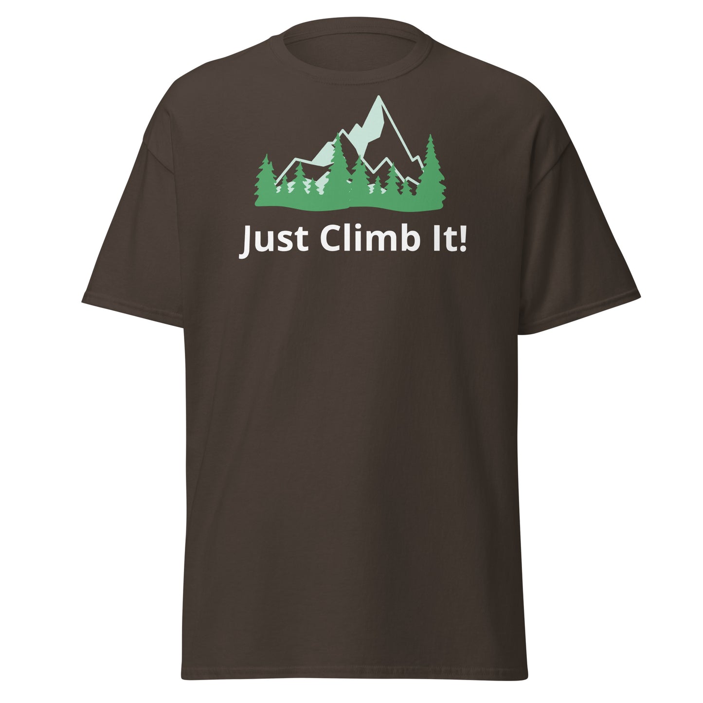Men's motivational climbing shirt