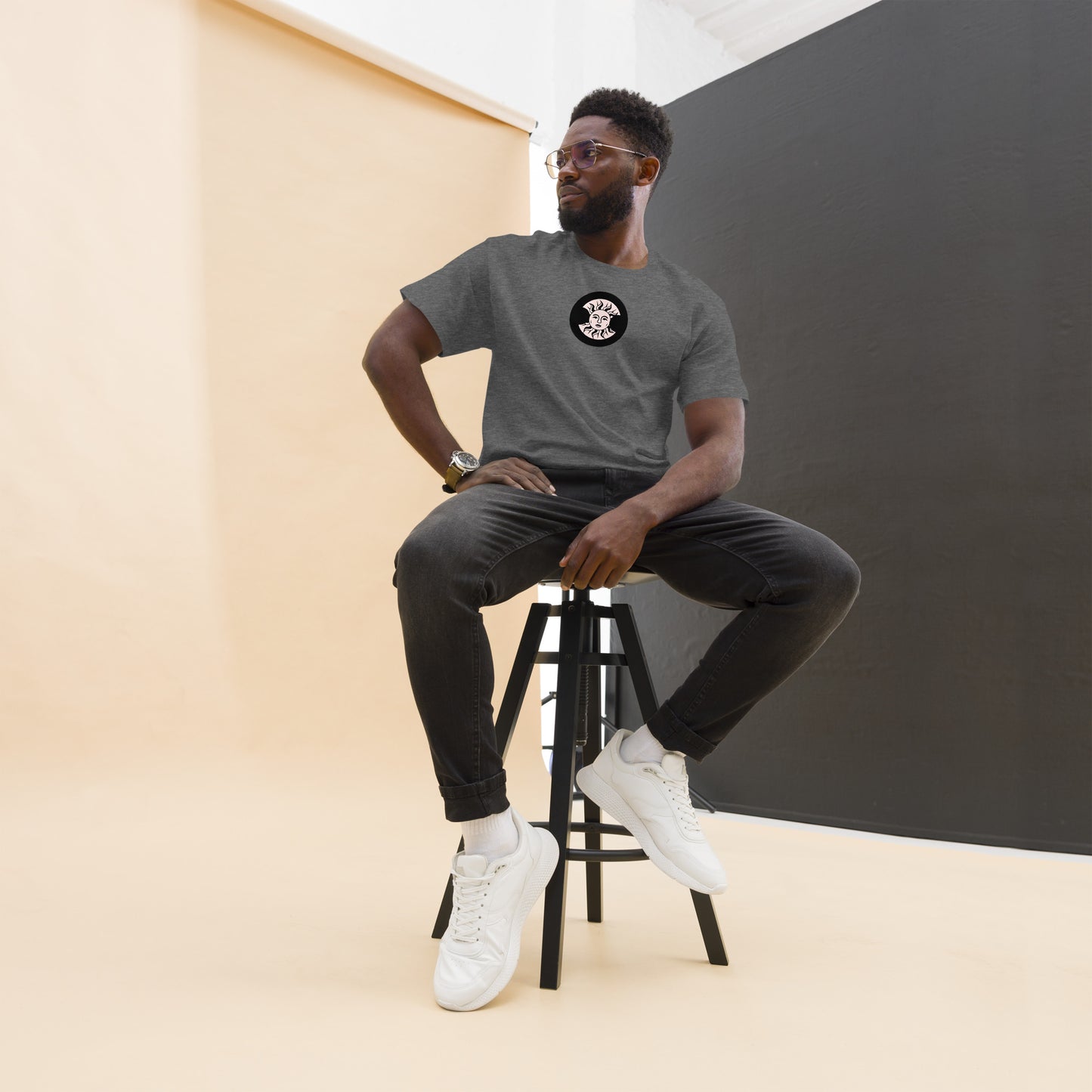 Sun face T-shirt