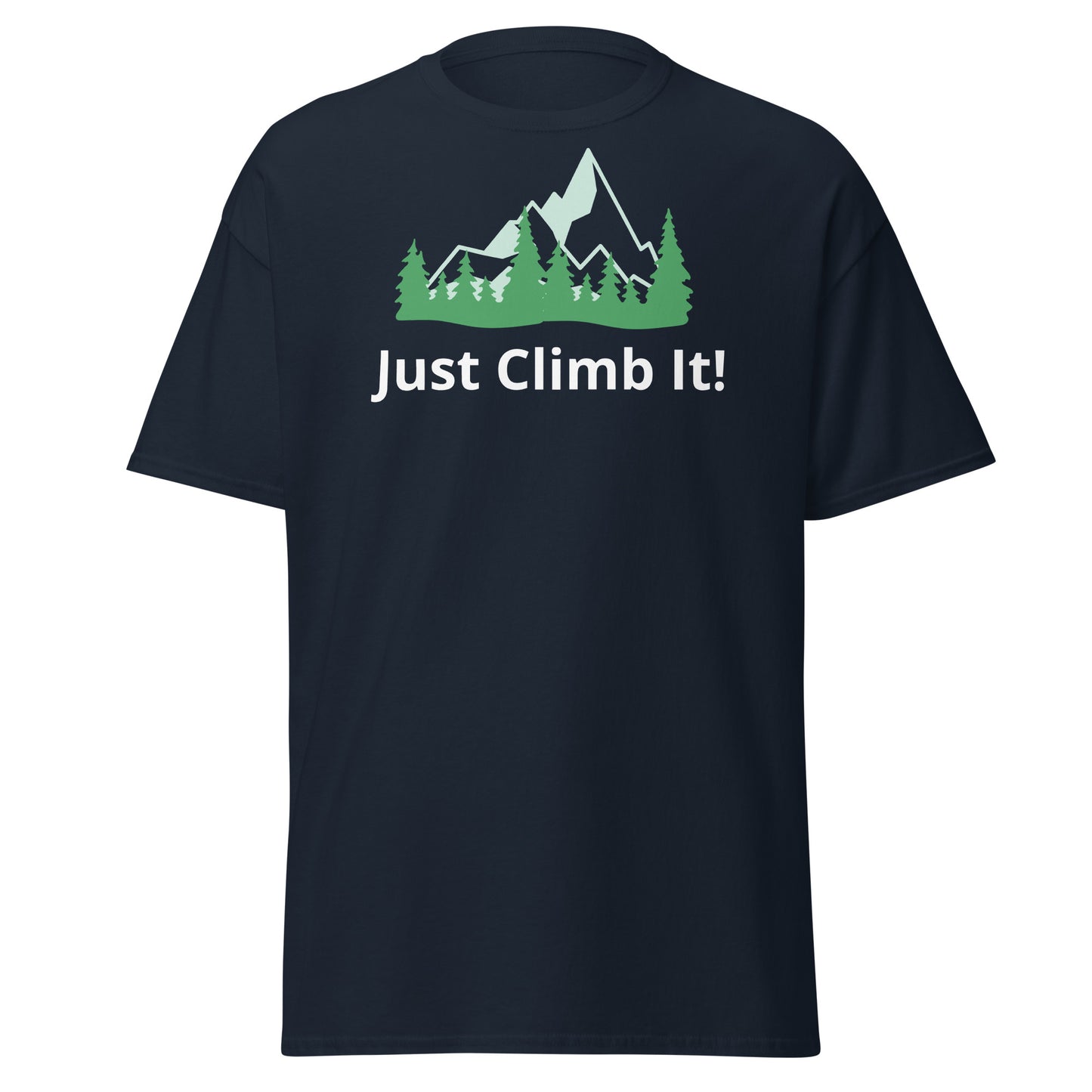 Men's motivational climbing shirt