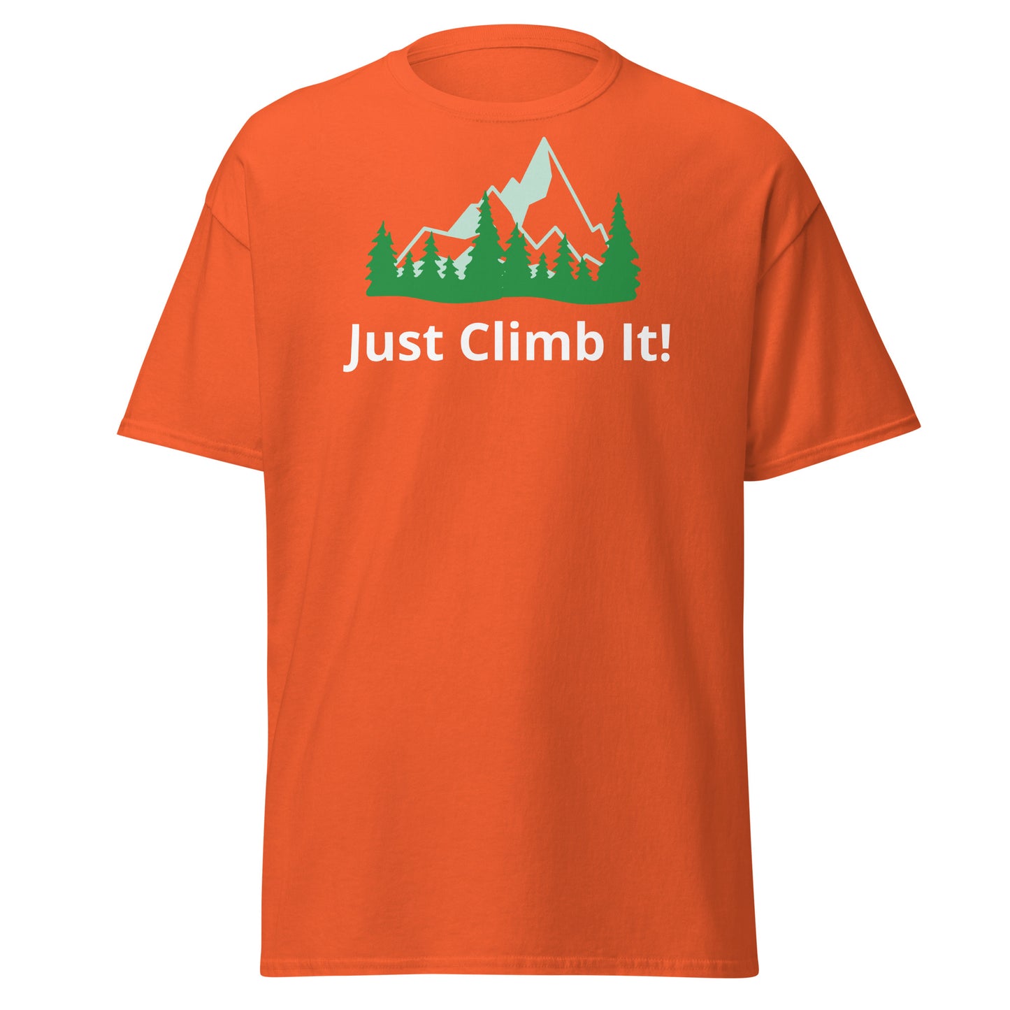 Men's motivational climbing shirt