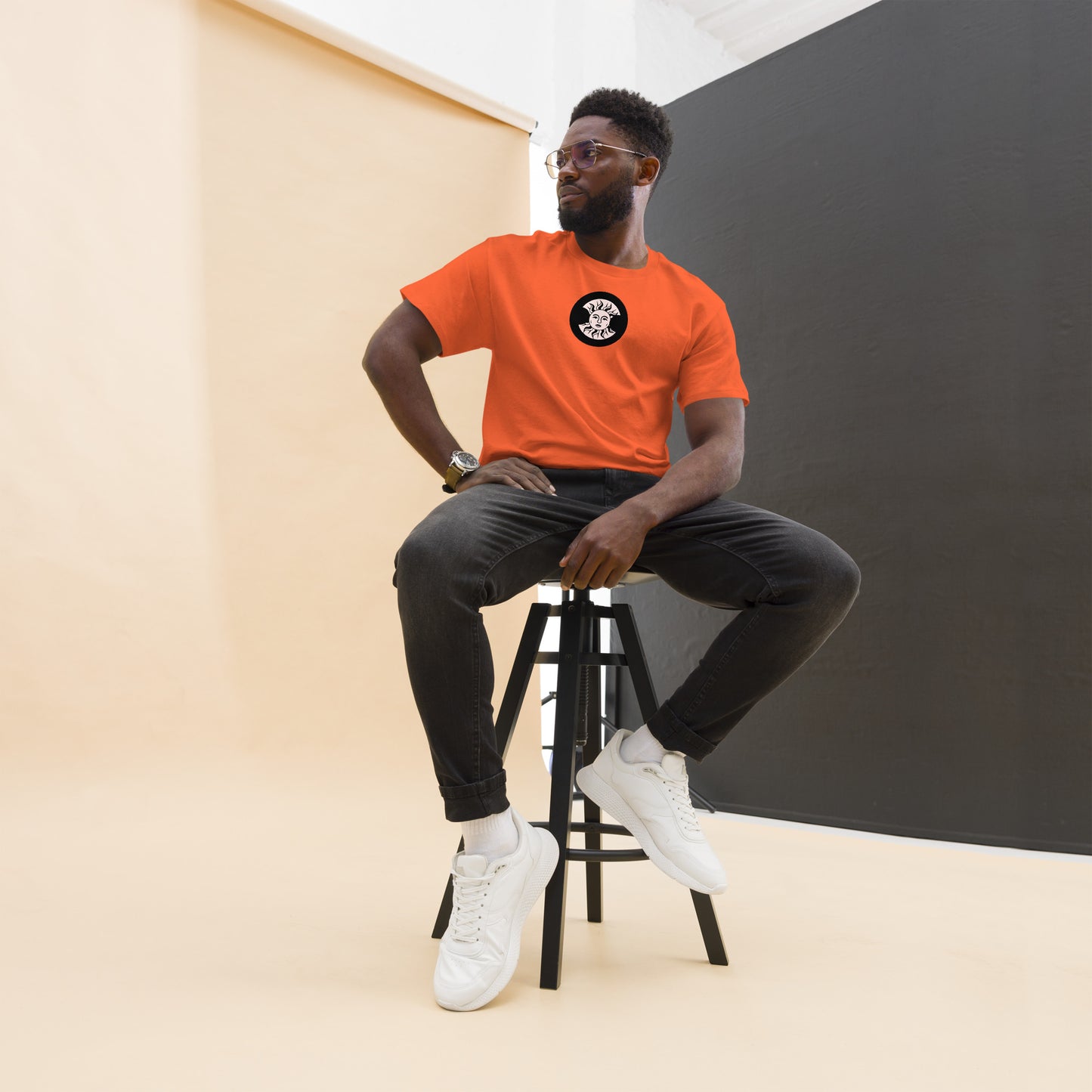 Sun face T-shirt