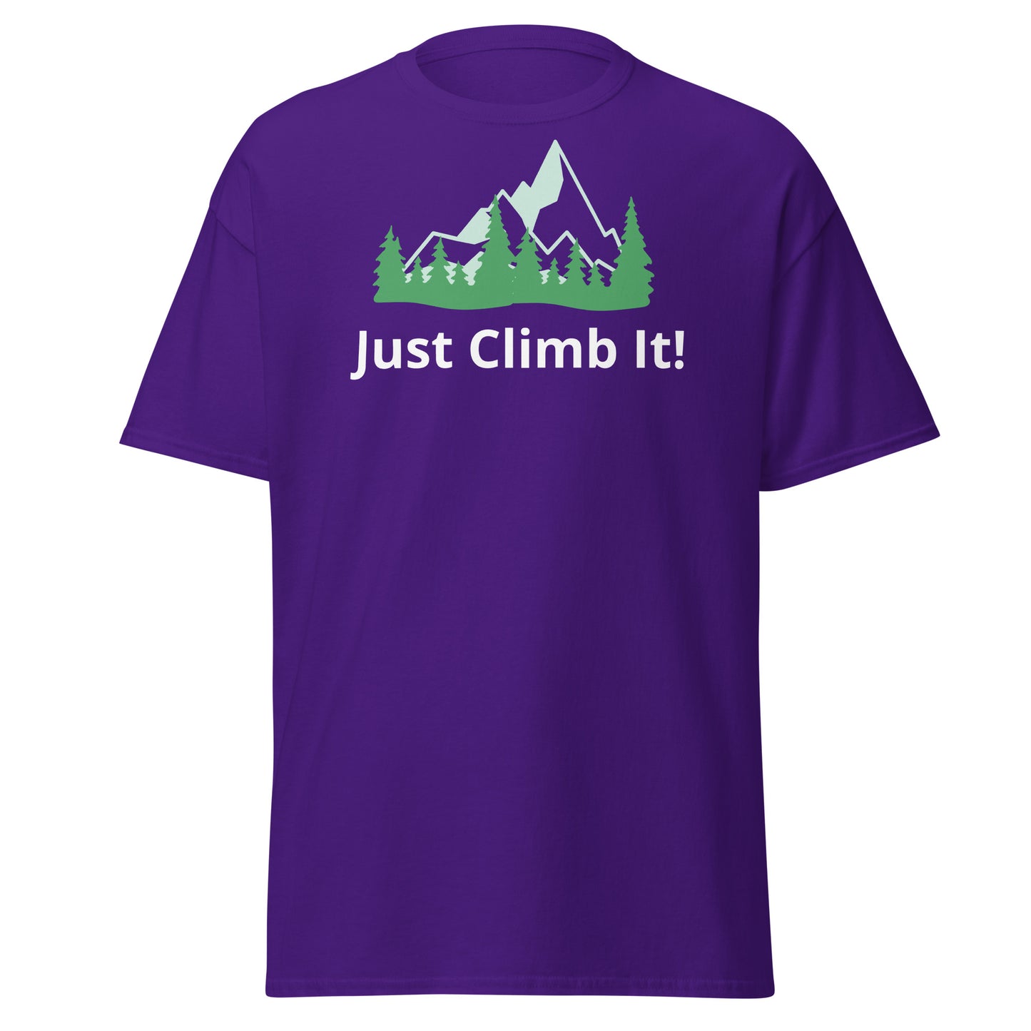 Men's motivational climbing shirt