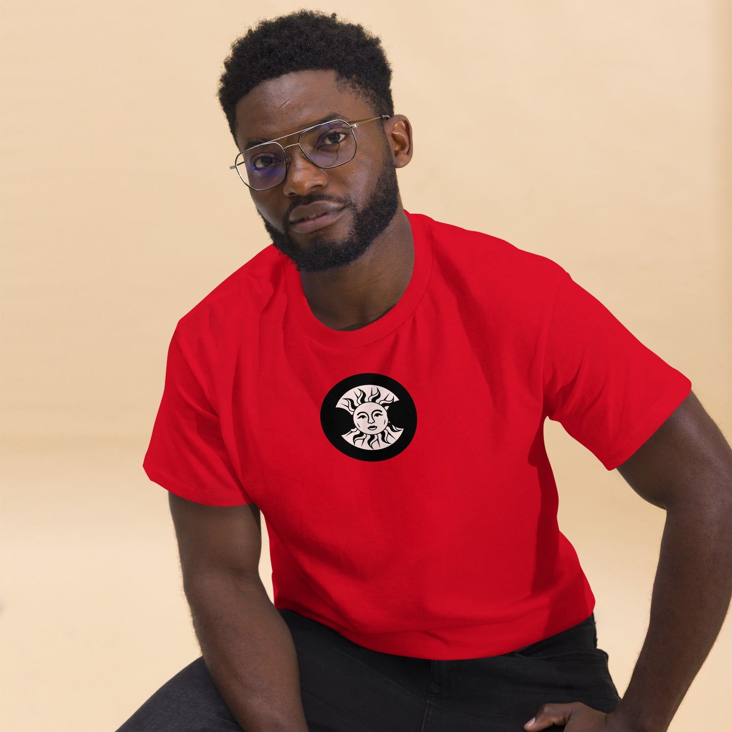 Sun face T-shirt