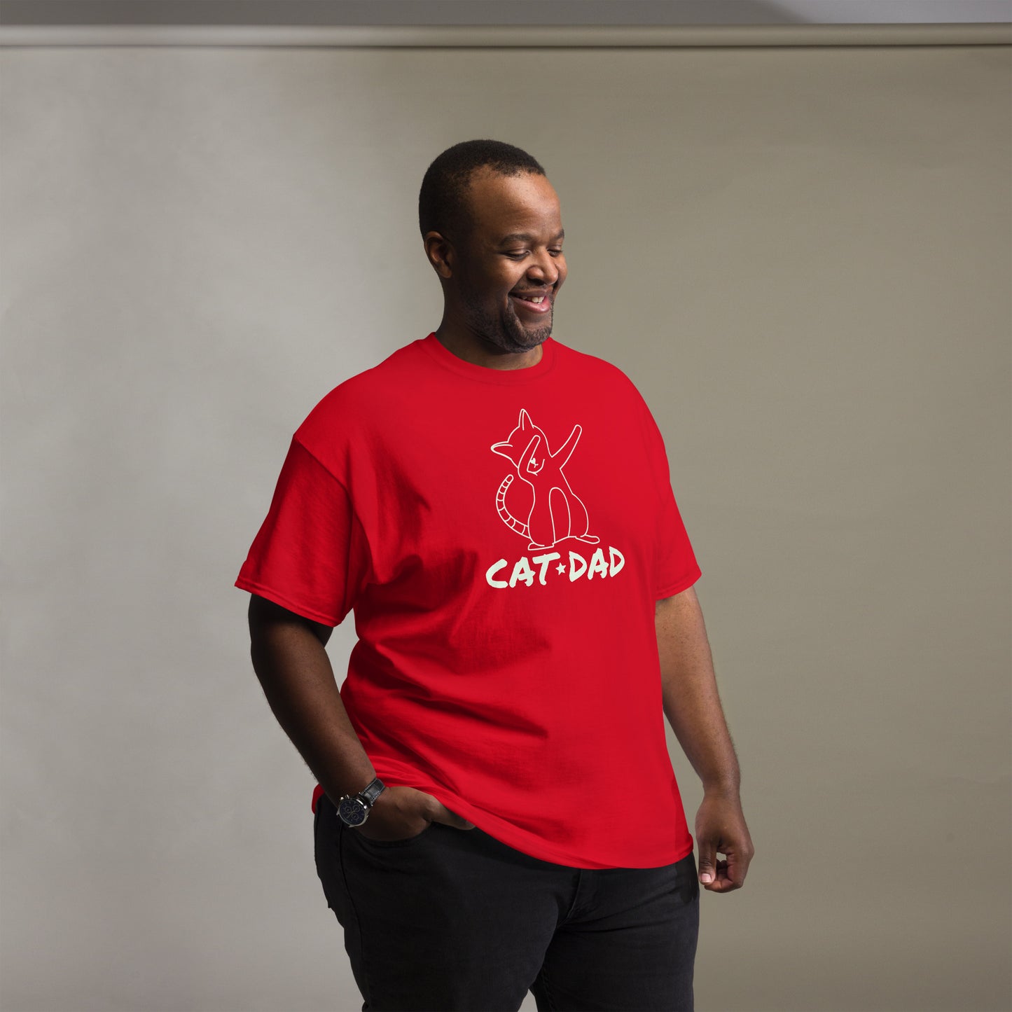 Men's Cat Dad T-shirt