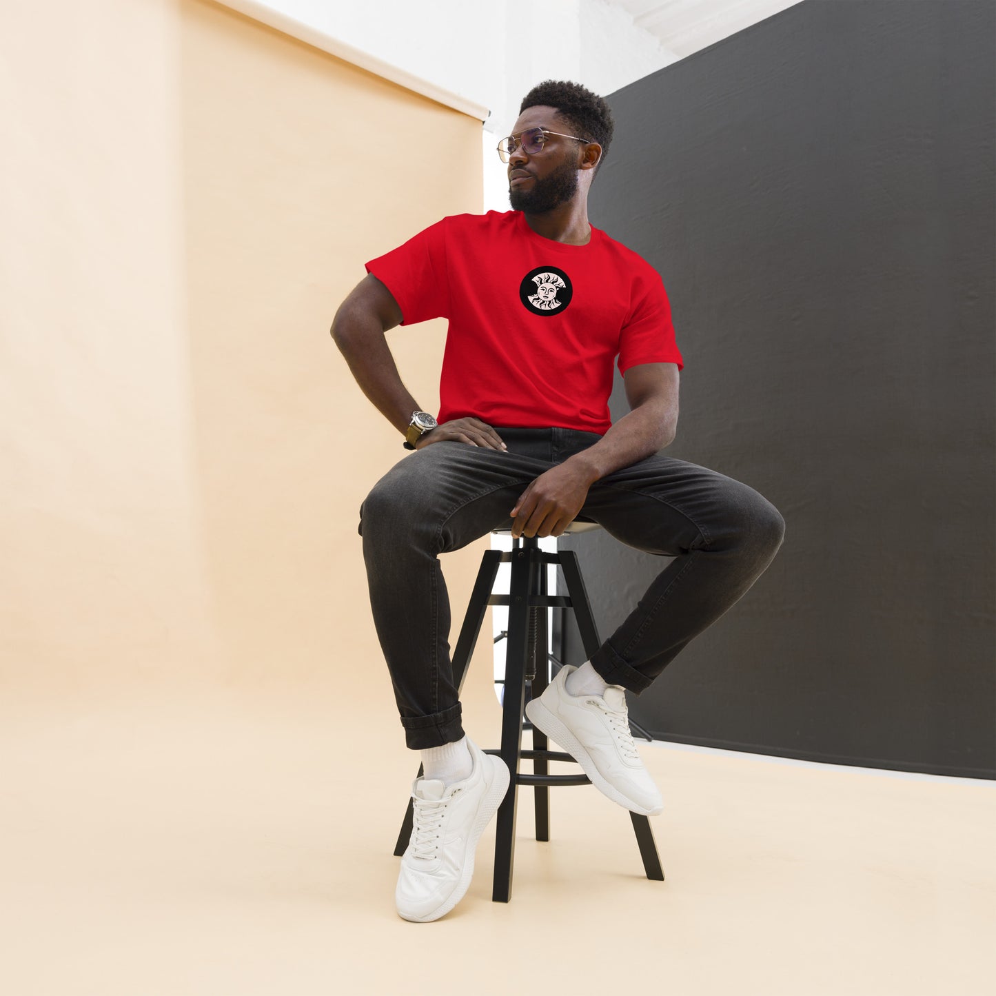 Sun face T-shirt