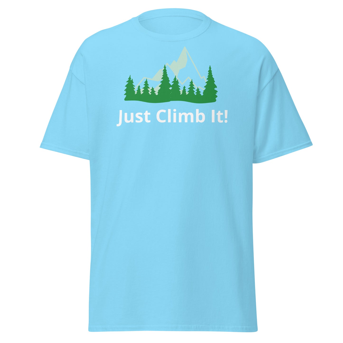 Men's motivational climbing shirt