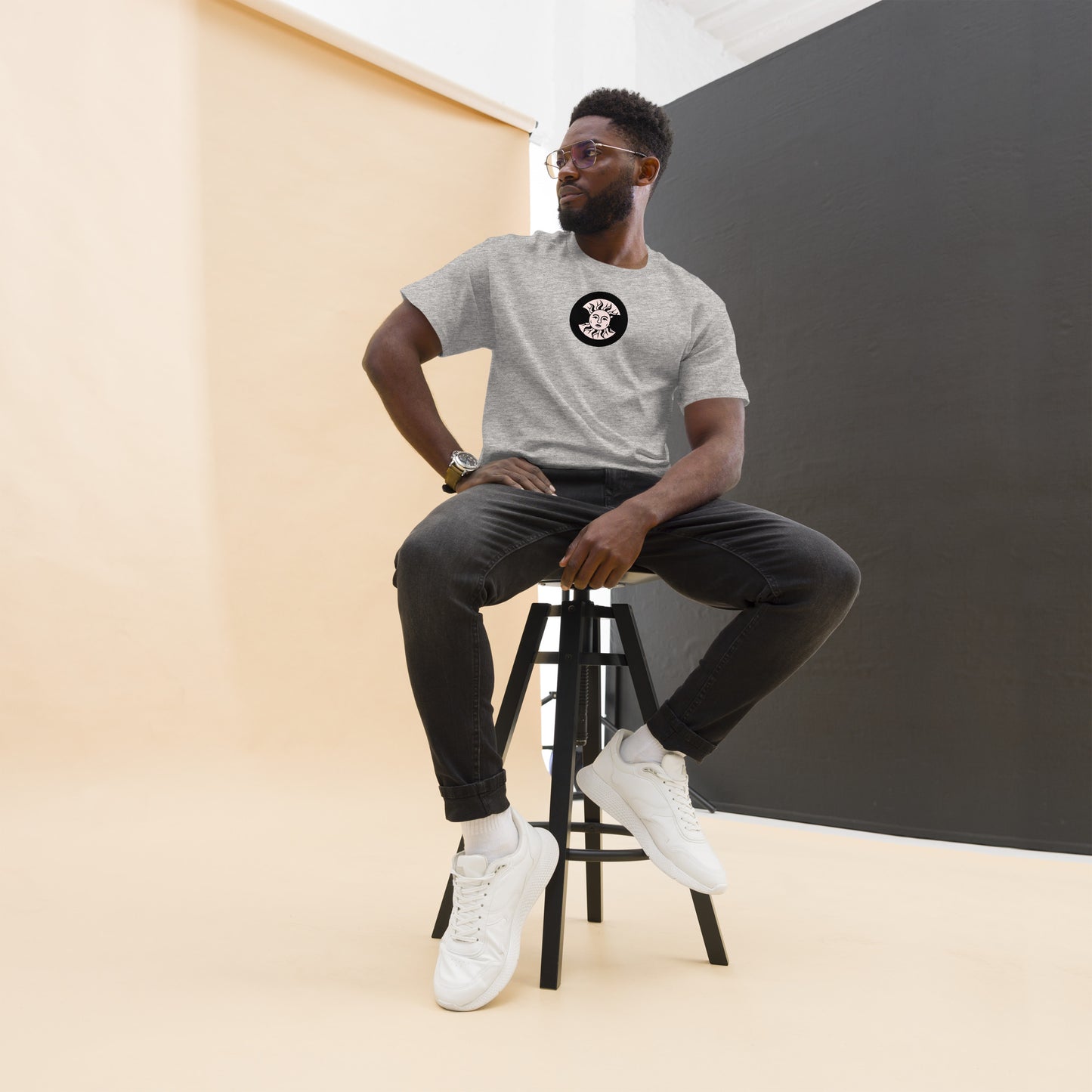 Sun face T-shirt