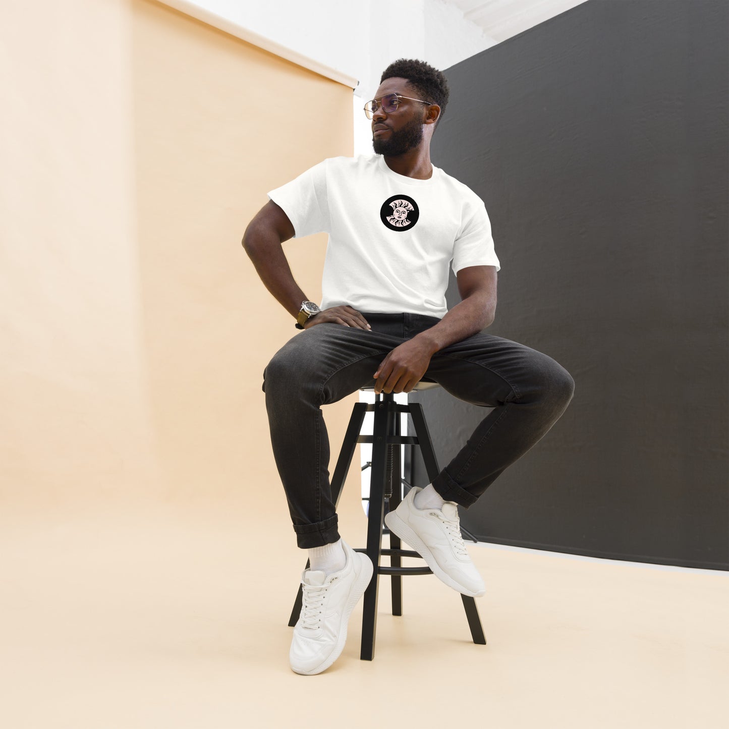 Sun face T-shirt