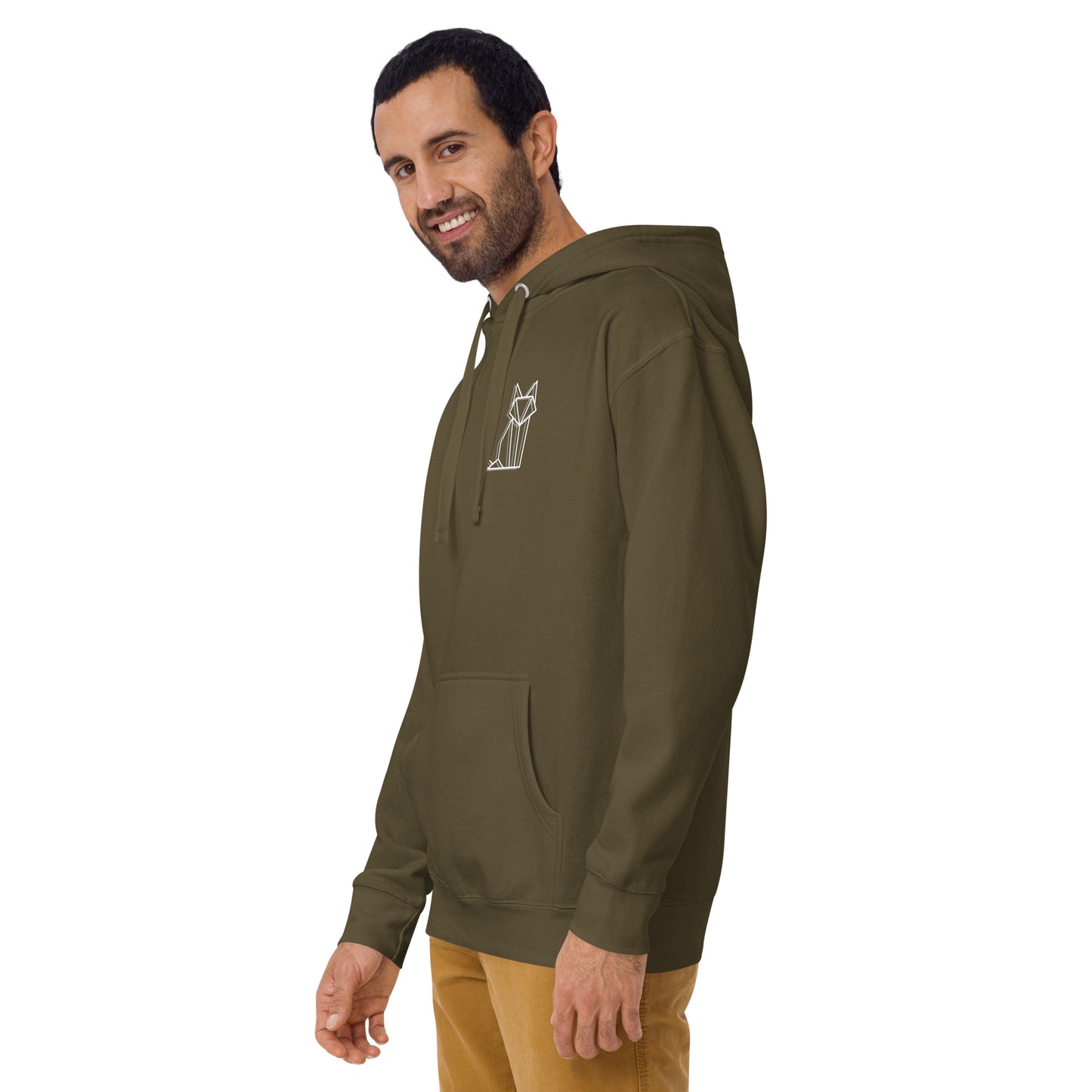 Origami Cat Hoodie