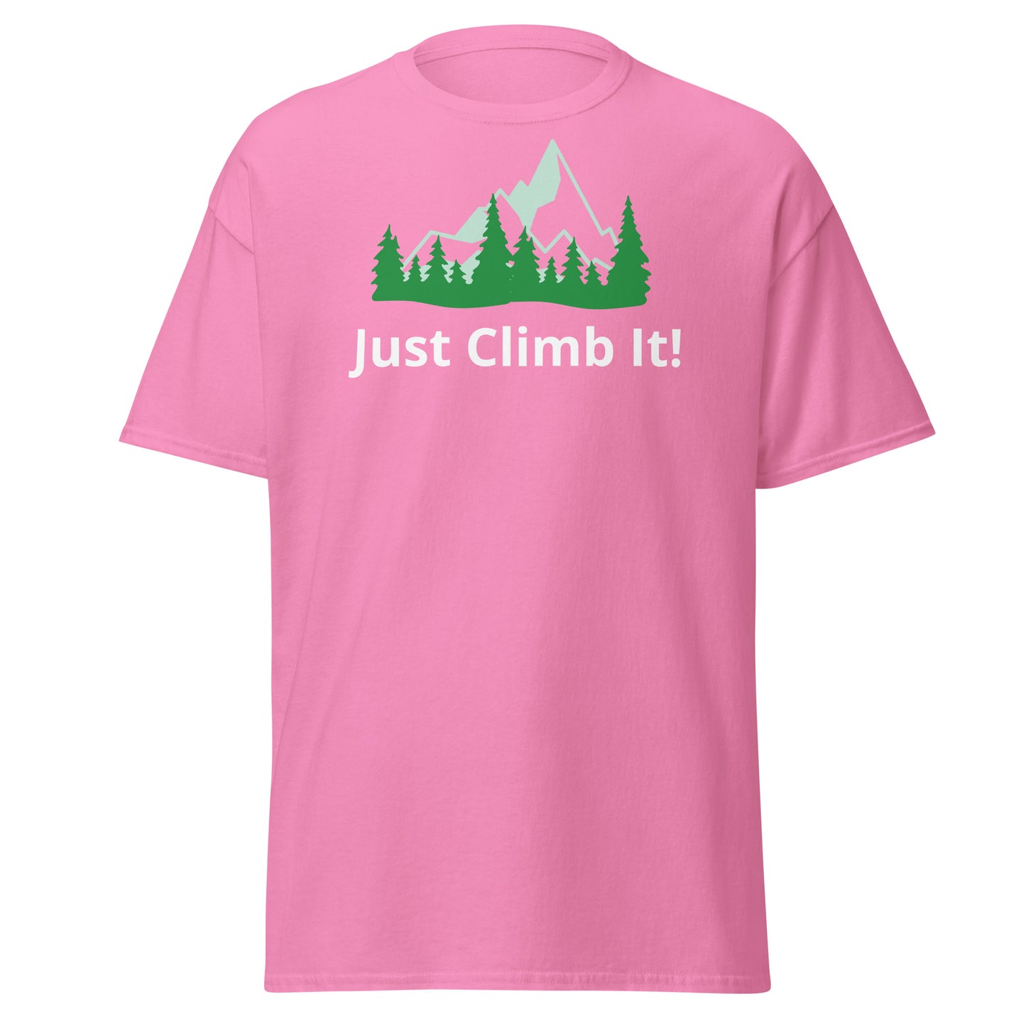 Men's motivational climbing shirt