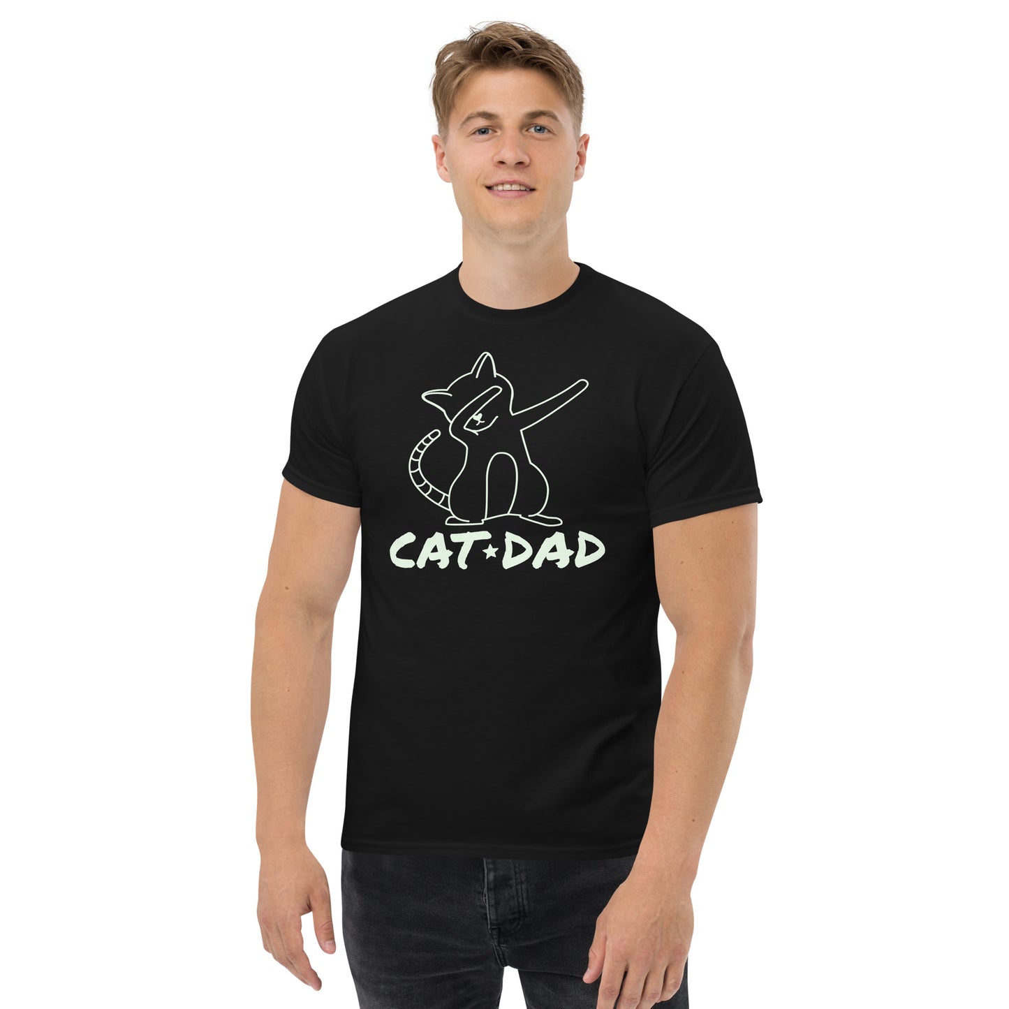 Men's Cat Dad T-shirt
