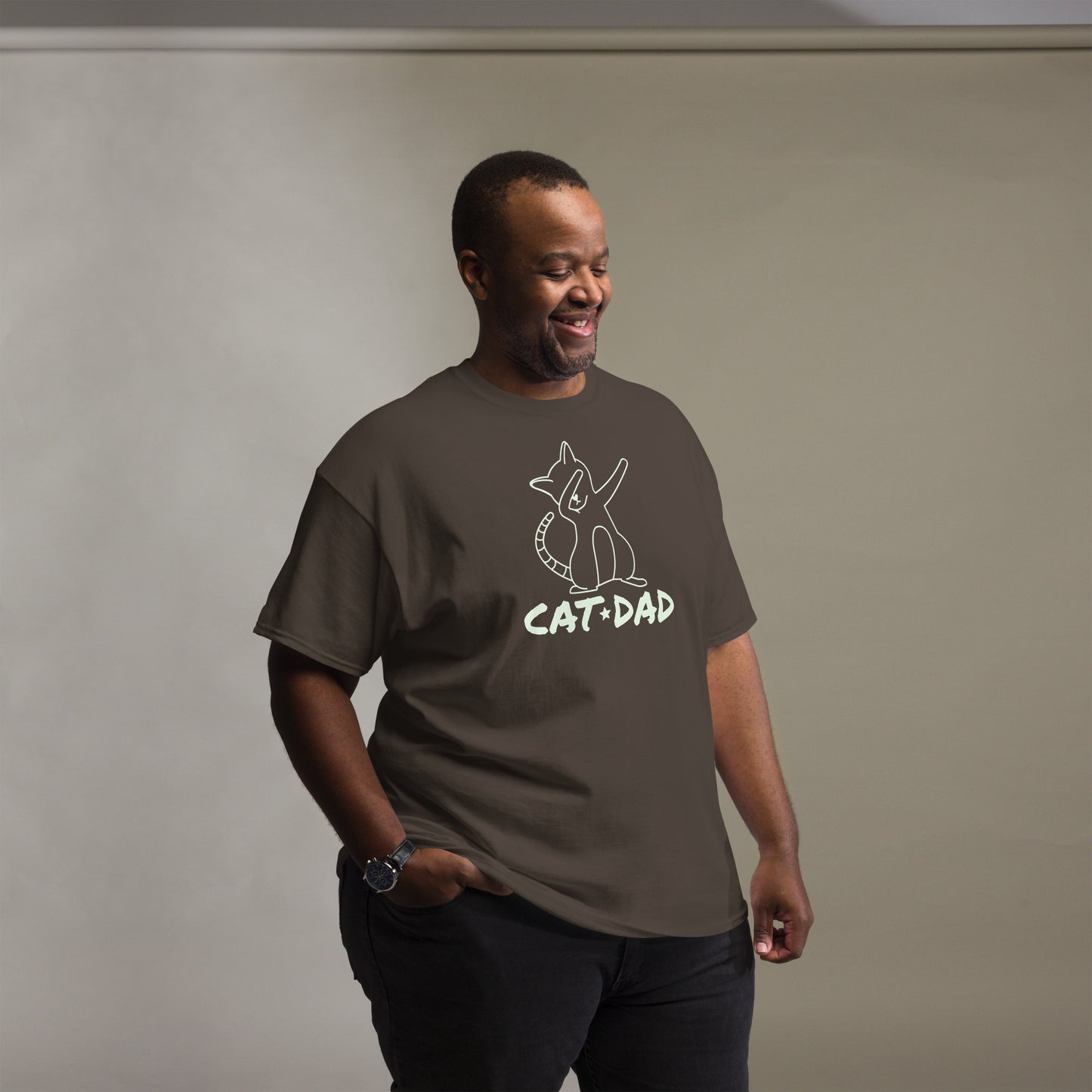 Men's Cat Dad T-shirt