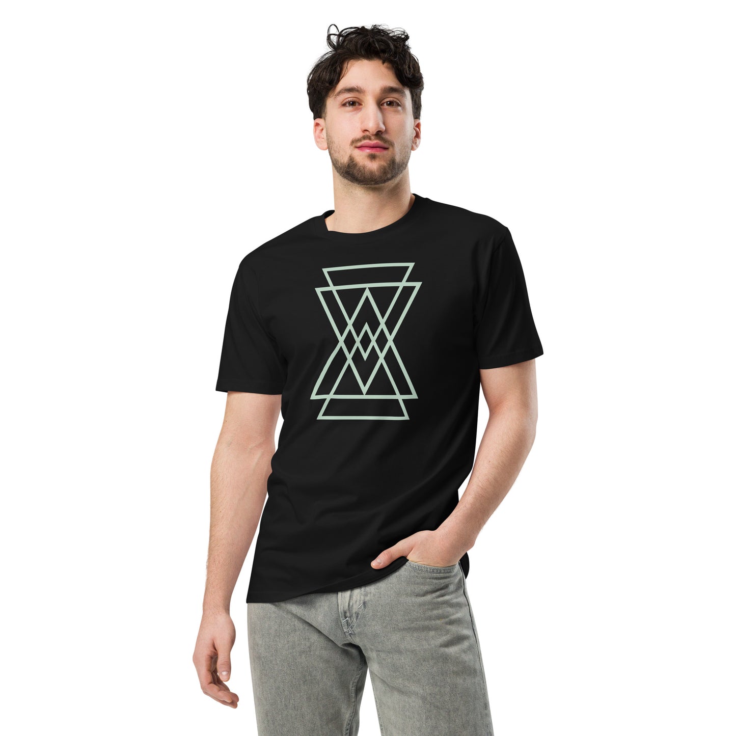 Geometric design t-shirt